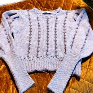 Gorgeous purple Zara sweater
